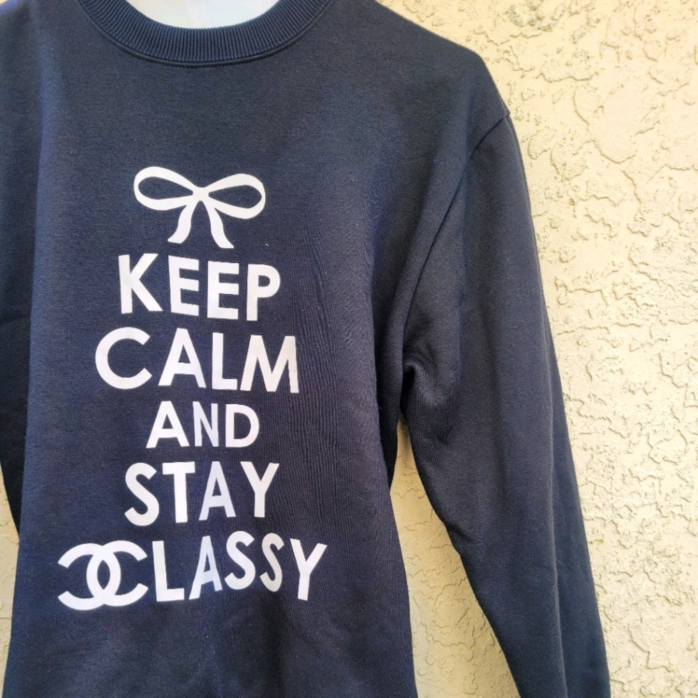 Keep calm sweater
